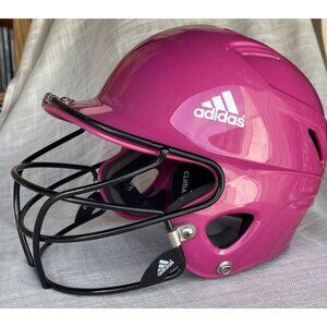 Adidas TBall Helmet BTE00202-Pink OSFM Adjustable 6" to 6 1/2" T-Ball Softball